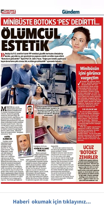 Minübüste estetik ölümcül estetik