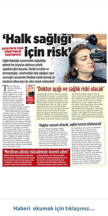 halk sağlığı için risk