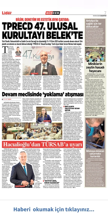 tprecd 47.ulusal kurultayı belekte
