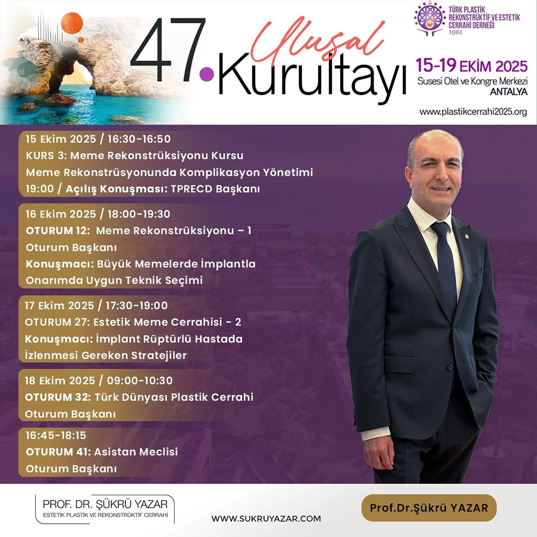 TPRECD 47. Ulusal Kurultayı – Antalya 🇹🇷15–19 Ekim 2025 tarihleri arasında Antalya’da, Türk Pl