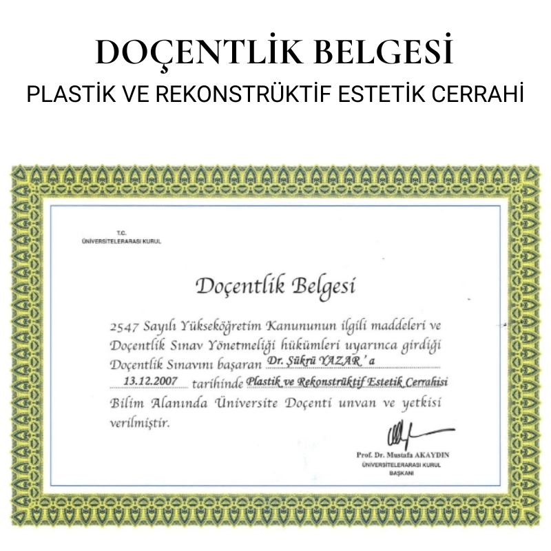 Doçentlik Belgesi