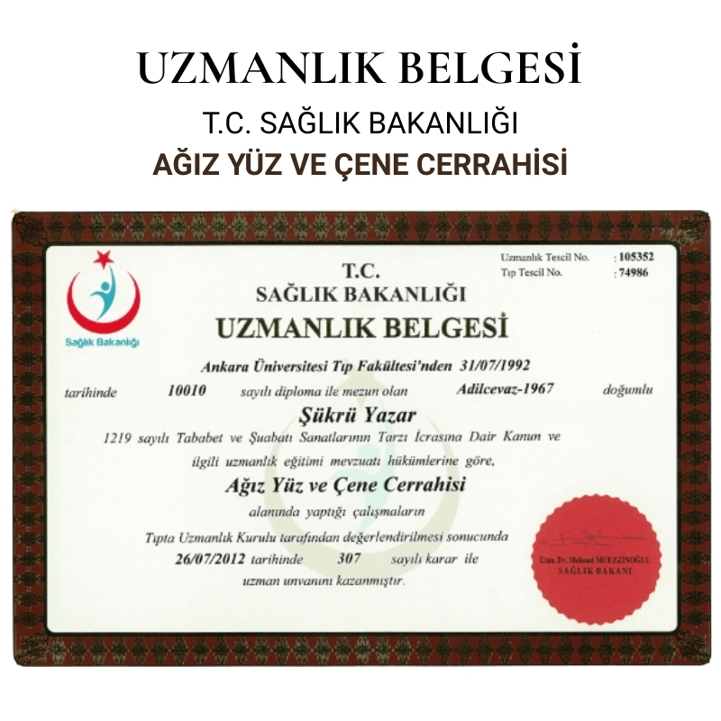 Uzmanlık Belgesi
