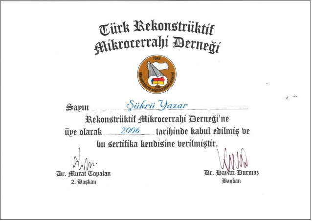 Türk Rekonstrüktif Mikrocerrahi Derneği