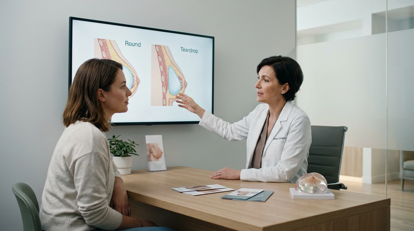 Round vs Teardrop Implants: Which Looks More Natural?